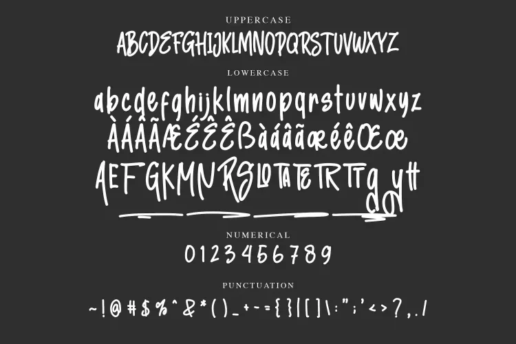 Monoline Handwritten Font