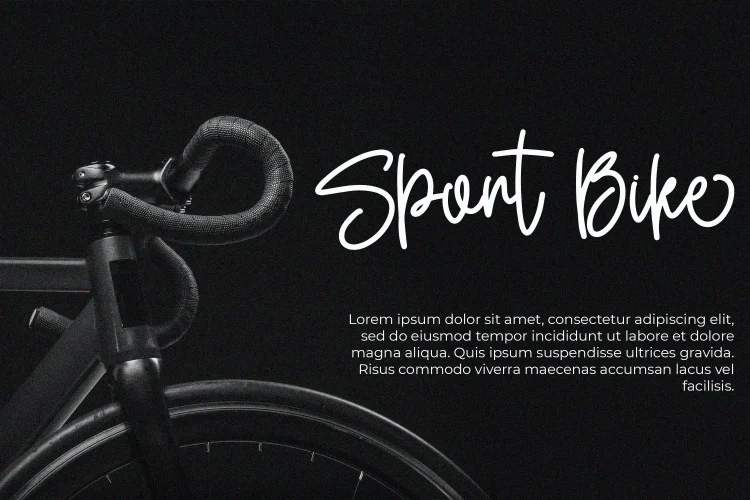 Monoline Script Font
