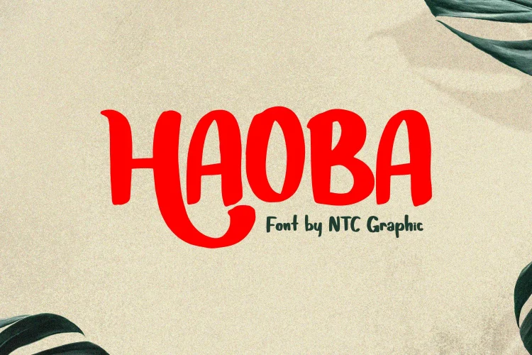 Playful Brush Font