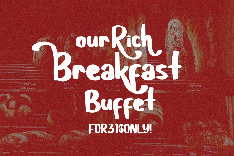 Playful Brush Font