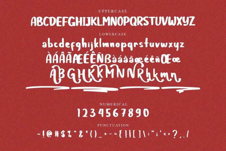 Playful Brush Font