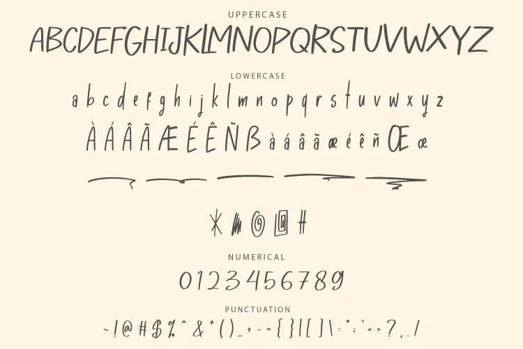 Playful Brush Font