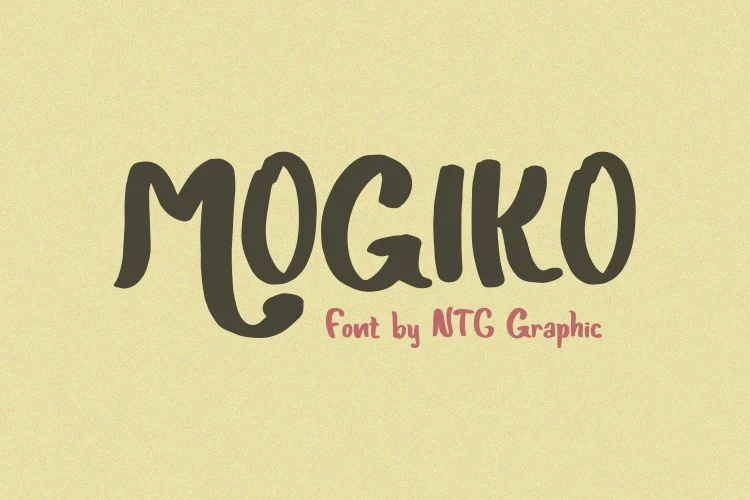 Playful Brush Font