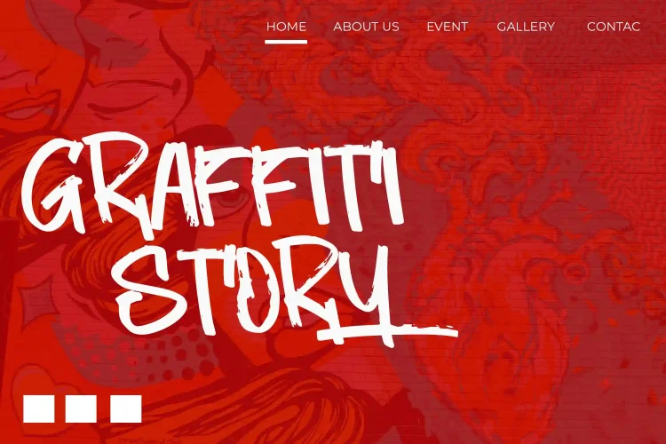 Rough Brush Font