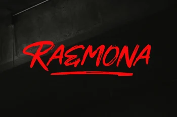 Rough Brush Font