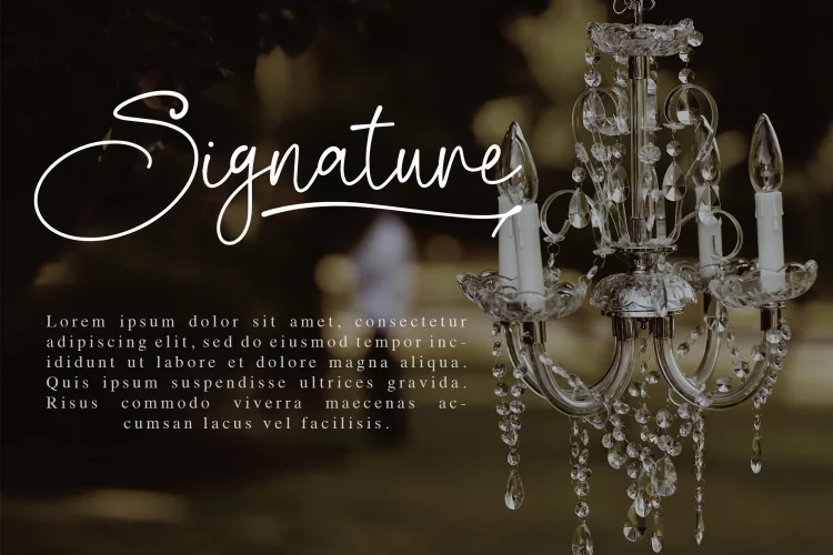 Script Font