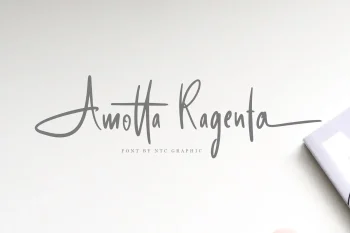 Signature Font