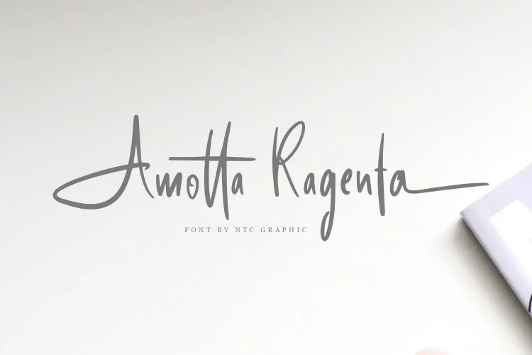 Signature Font