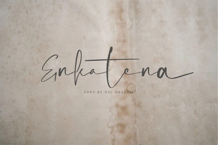 Signature Script Font