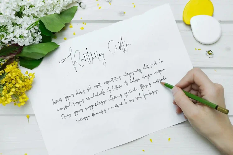 Signature Script Font