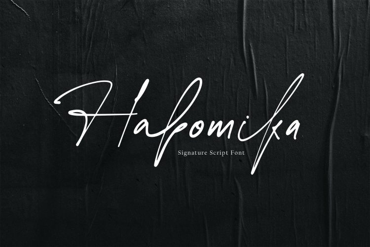 Signature Script Font