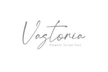 Elegant Script Font