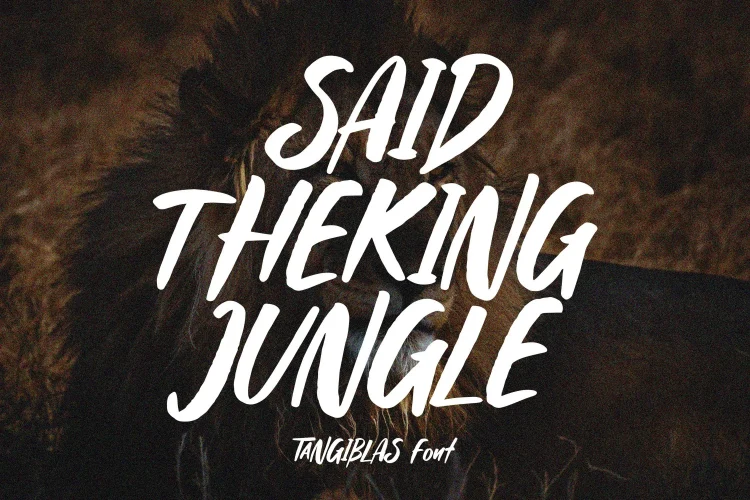 Handwritten Brush Font
