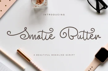 Monoline Script Font