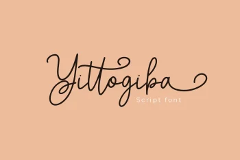 Monoline Script Font