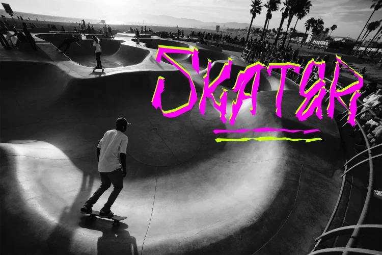 Rough Display Font