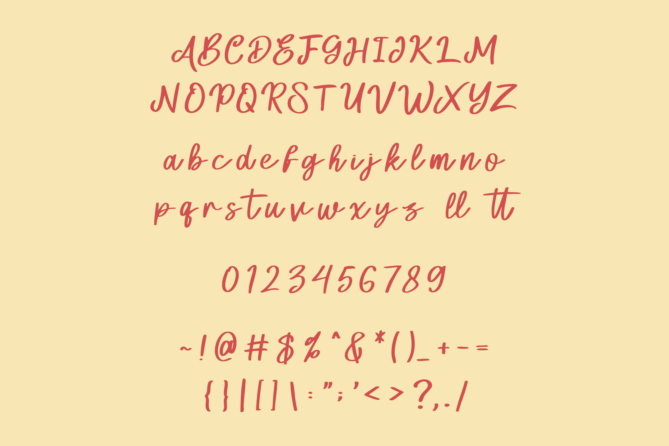 Script Font