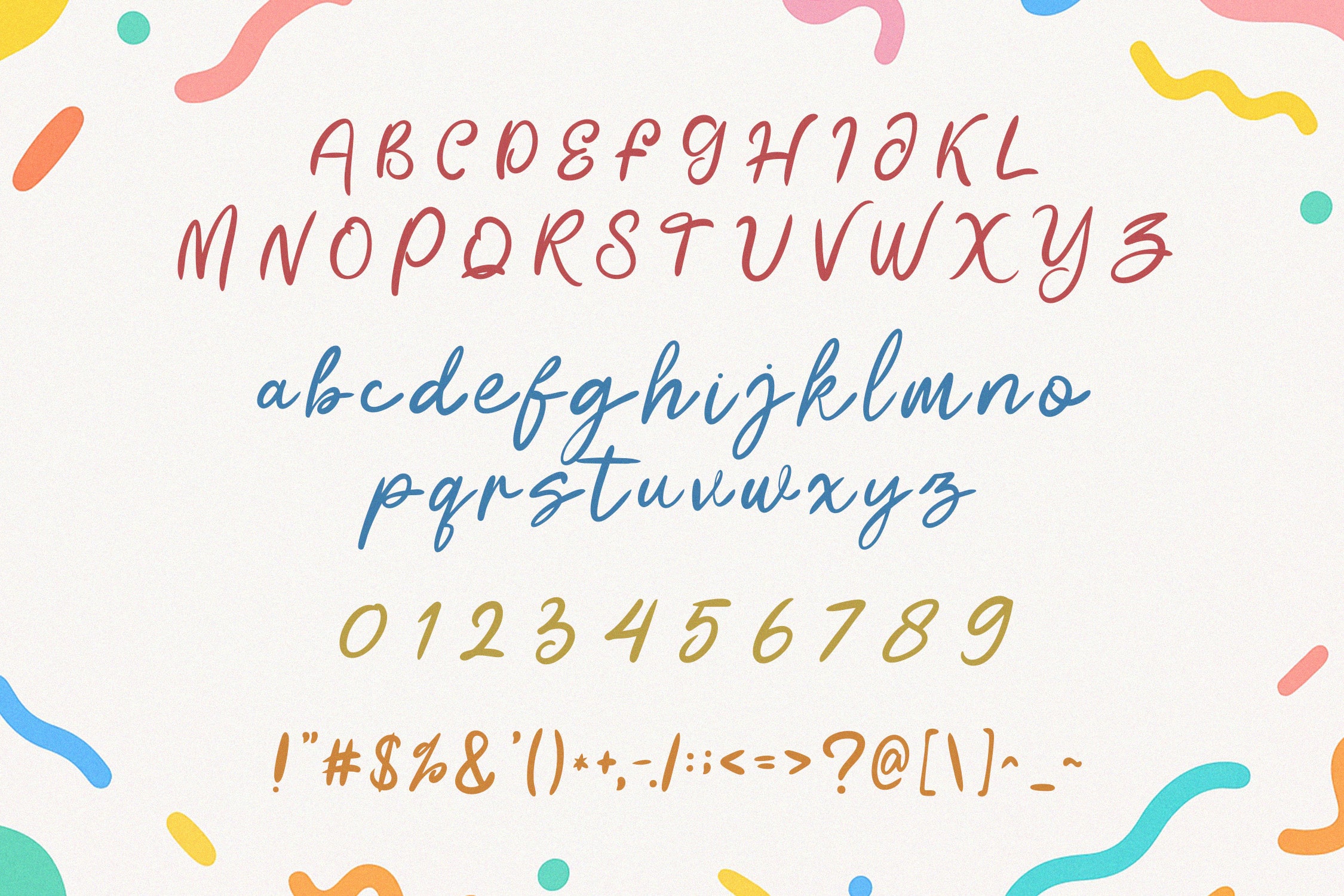 Playful Script Font