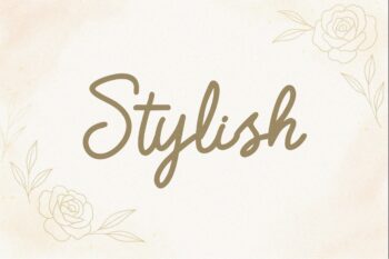 Monoline Script Font