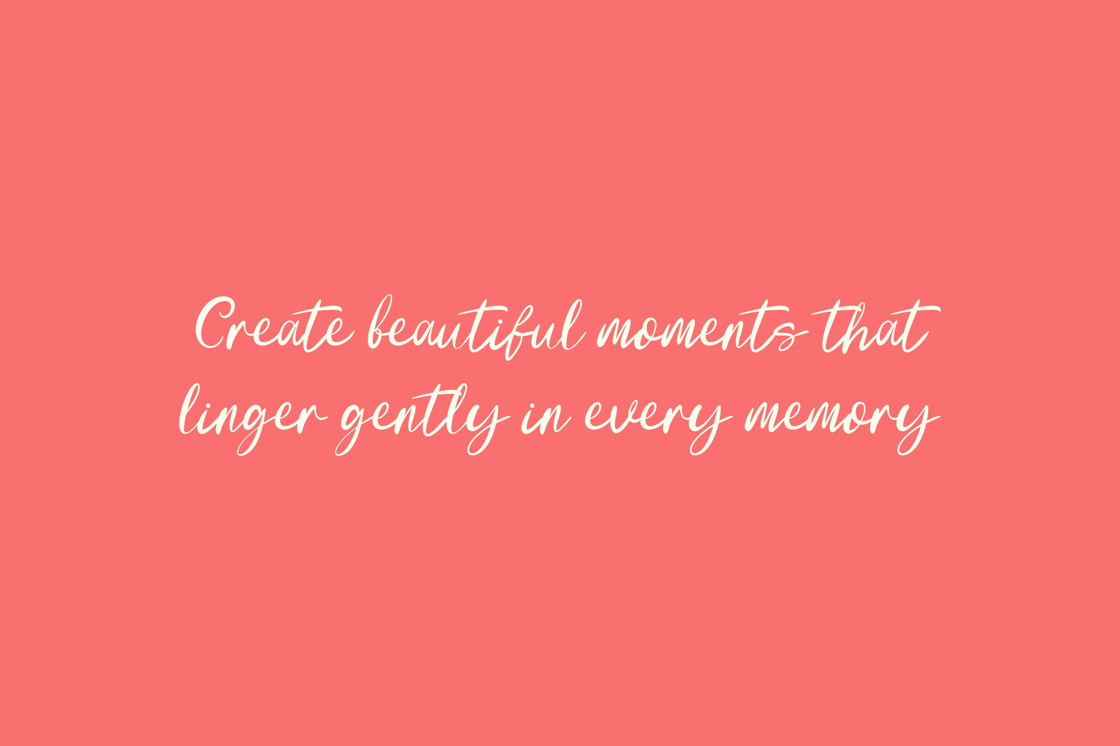 Feminine Script Font