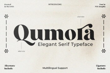 Elegant Serif Typeface