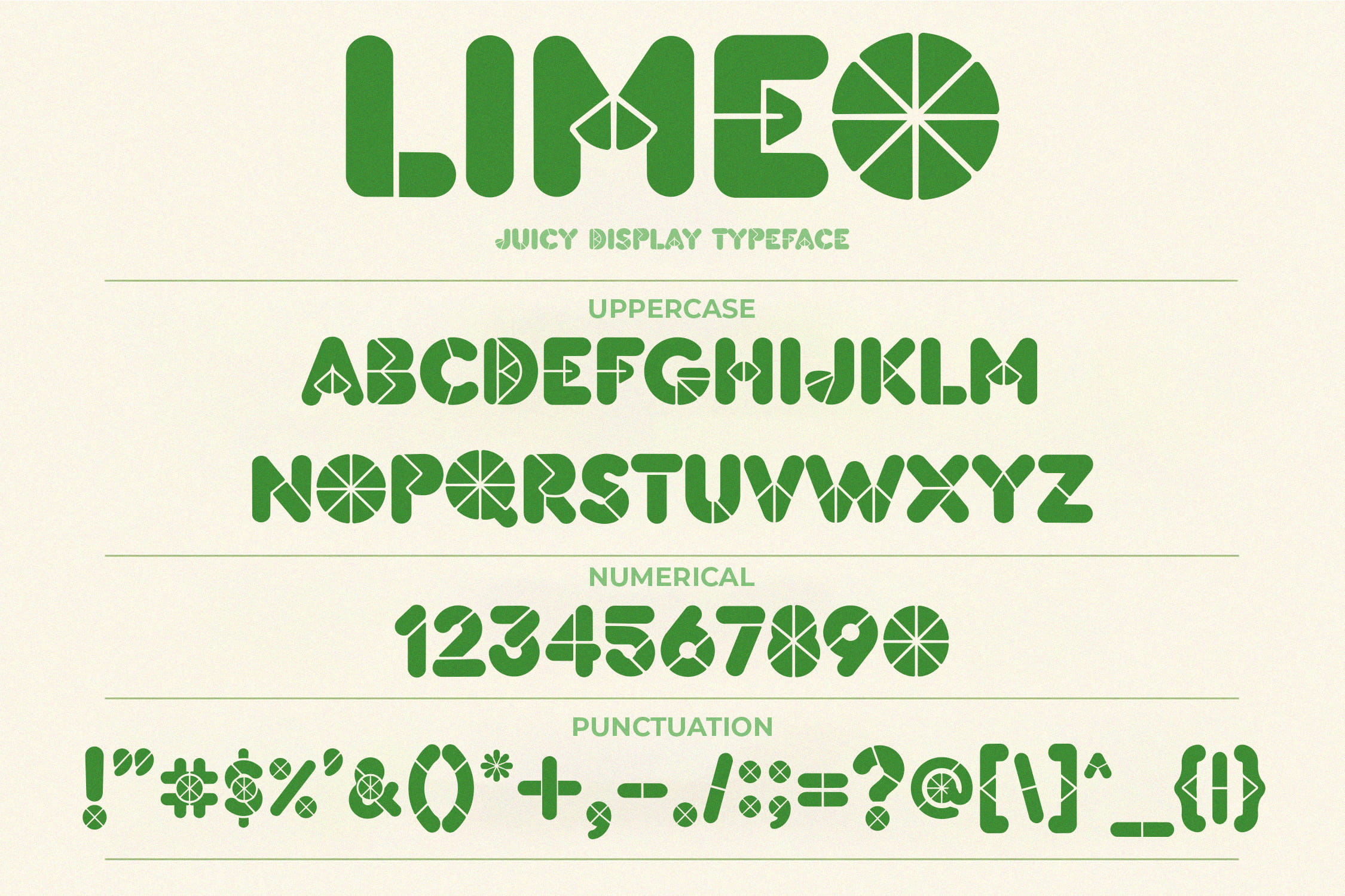 Juicy Display Font