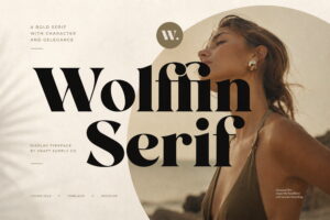 Bold Serif Font