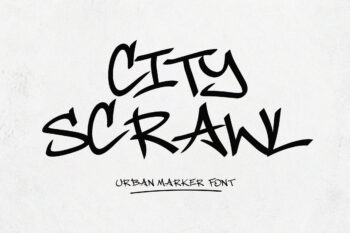 Urban Marker Font
